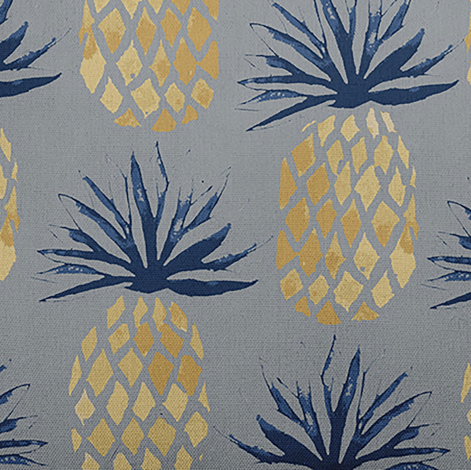 Simply Daisy 14" x 20" Pineapple Stripes Nautical Indoor/Outdoor Throw Pillow