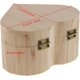 thumbnail image 2 of piezas Boîte de Rangement en Forme de Coeur Organisateur de con, 2 of 5