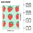 thumbnail image 2 of FORMRS 1-Subject Spiral Notebook 8" x 5" College Ruled 60 Refillable Sheet A5 Hard Cover, Red Strawberry, 2 of 7