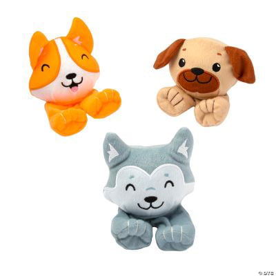 Cute Dog Puppy Plush Hand Puppet Doll Pretend Play Parent Child Toy Xmas Gift 