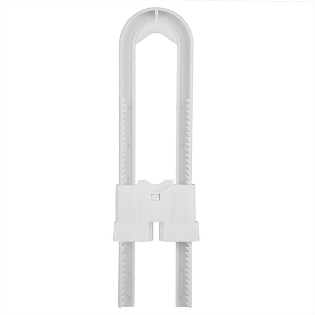 Cerradura en forma de U ANGGREK para gabinete Protección de seguridad para niños color blanco