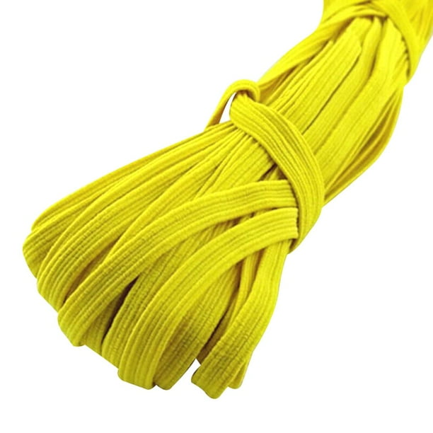 6mm 30 Meter Elastic Band Clothes Pants Sewing Repairing DIY Solid