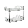 thumbnail image 6 of Cosmetics Organizer Rack Vanity Perfume Storage Holder Buffet Serving Tray Light Luxury Cups and Mugs Rack for Tabletop Decor Gray 2 Layers, 6 of 8