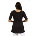 thumbnail image 4 of Women's Henley Neck Maternity Tunic, 4 of 9