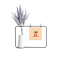 thumbnail image 1 of Matemáticas Pi fresas Tarjeta de jarrón de lavanda artificial, 1 of 3