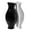 Set of 1 Black and 1 White, variant on Tall Narrow Vase, Sleek Split Vase, Modern Floor Vase, Decorative Gift, Vase for Interior Design, 24.5 Inch Vase for Wedding Dinner Table Party Living Room Office Bedroom, Set of 2 White