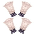 thumbnail image 4 of 4 Pcs Embouts de Tringle à Rideaux Décoratifs Embouts de Tringle Vintage pour Tringle à Rideaux de Fenêtre Or Rose, 4 of 8