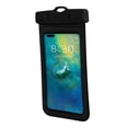 thumbnail image 3 of Funda impermeable para teléfono móvil con cordón para el cuello, bolsa estanca para teléfono móvil, protección universal de 30 m para natación, buceo, piscina y esnórquel. Negro, 3 of 9