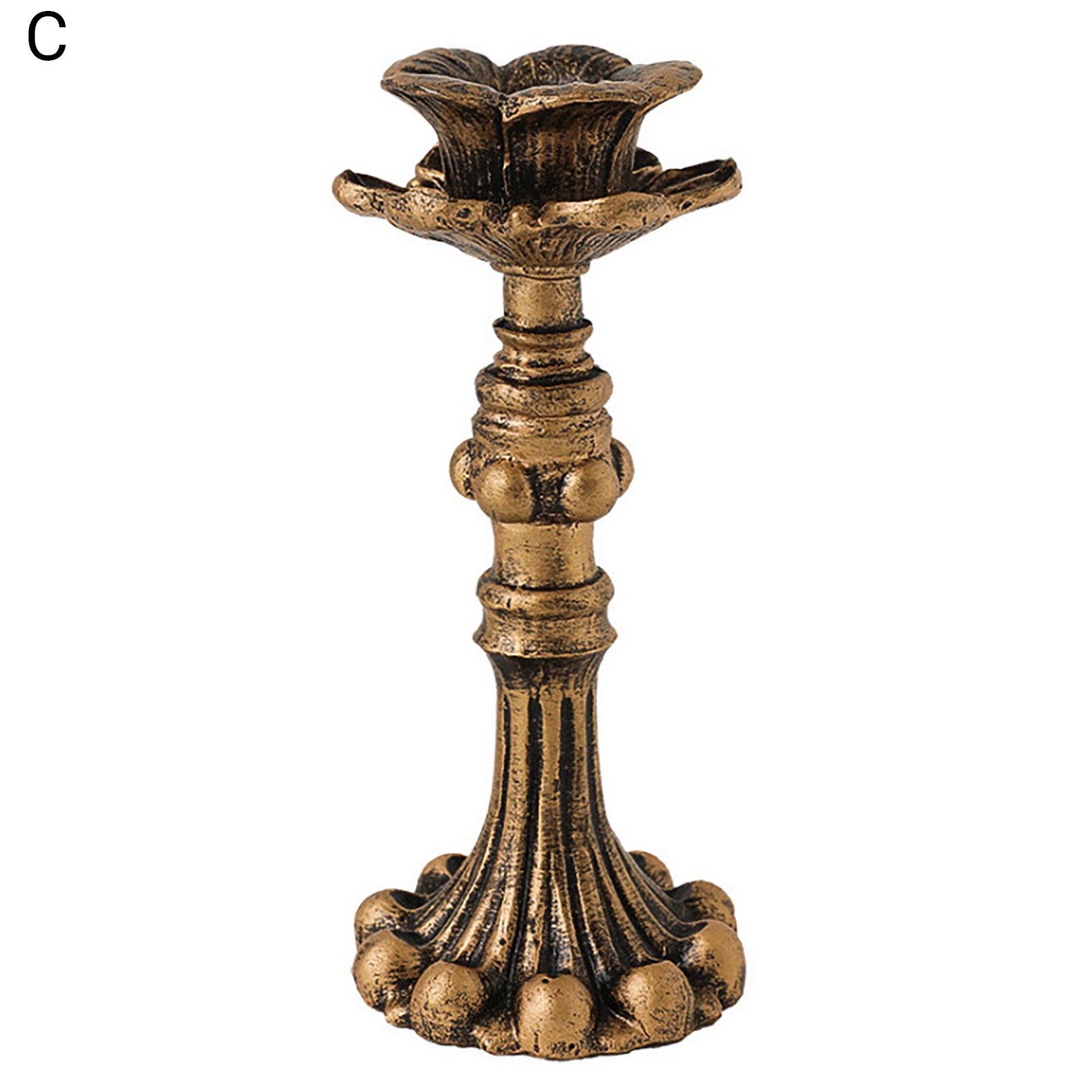 Candlestick Holders , Brass Gold Candlestick Holder Set Candle Stick