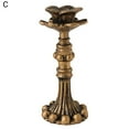 thumbnail image 2 of Visland Candlestick Holders , Brass Gold Candlestick Holder Set Candle Stick Holders Decorative Candlestick Stand for Wedding Party Dinning, 2 of 7