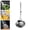 A, variant on Multi-functional Hot Pot Fat Skimmer Spoon - Stainless Steel Fine Mesh Food Strainer for Skimming Grease and Foam （4.6*13.6in）