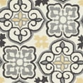 thumbnail image 5 of SAFAVIEH Four Seasons Katelynn Damask Polyester Area Rug, Grey/Ivory, 3'6" x 5'6", 5 of 6