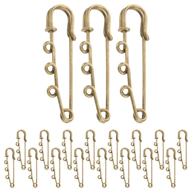 20Pcs Safety Lock Pin DIY Accessories for Women Fashion Enhancement Secure Fastening Blanket Pin