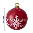 thumbnail image 3 of Racsoh 60CM Outdoor Christmas Inflatable Decorated Ball Christmas Inflatable Ball Christmas Tree Decorations for Xmas Tree Decor Holiday Party Wedding Decoration, 3 of 6