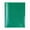 Green, variant on A4 Document Folder with Metal Clip and Dual Pockets for Office File Organization