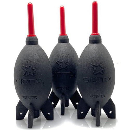 Giottos Rocket Air Blaster Large Dust-Removal Tool 3-Pack (Black) AA1900-3