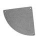 thumbnail image 5 of Bandeja De Fregadero De Esquina, Bandeja De Mostrador De Esquina Triangular De 3 Pies De Metal Que Ahorra Espacio Para Cocina, 5 of 7