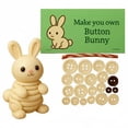 thumbnail image 1 of jesticaly 3D Christmas Animal DIY Fastener Ornaments Reusable Buttons Festive Exquisite Compact, Multifunctional for and Xmas rabbit, 1 of 6