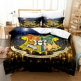 thumbnail image 1 of Harry Potter Ensemble de Literie Trois Pièces, Drap Housse Housse de Couette, Microfibre, Housse de Couette-SinKeeU, 1 of 3