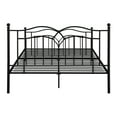 thumbnail image 5 of Klossen Metal Queen Bed Black, 5 of 8