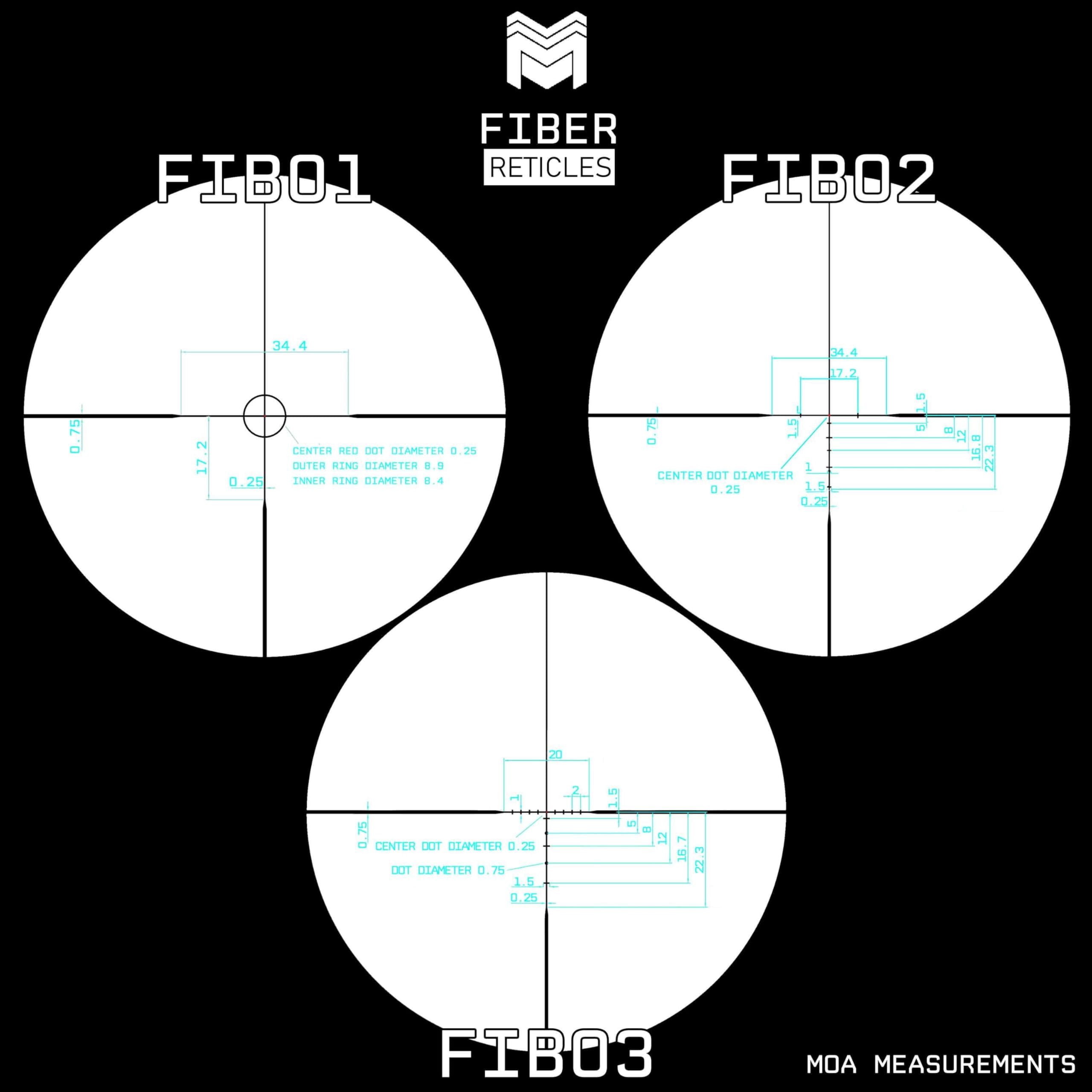 Monstrum Beast 4-12x44 Rifle Scope with Side Focus and Offset Scope Mount | Black | FIB01 Daylight Bright Reticle