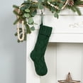 thumbnail image 2 of GEX Knitted Christmas Stockings Fireplace Hanging Handmade Decorations for Family Holiday Season Decoration Red Set of 1, 2 of 4