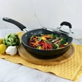 thumbnail image 6 of Kenmore Arlington 3.5 Quart Non Stick Aluminum Saute Pan with Lid in Black Diamond, 6 of 6