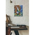 thumbnail image 3 of Epic Graffiti 'Ocean Friends III' by Carolee Vitaletti, Canvas Wall Art, 12"x16", 3 of 3