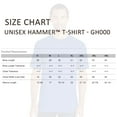 thumbnail image 5 of Gildan Unisex Hammer Short Sleeve T-Shirt 100% Ring-Spun Cotton Modern Classic Fit Plain Tee (Chalky-Mint, S), 5 of 7