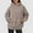 Q-Khaki, variant on 2025 Womens Oversized Sweatshirts Pullover Hoodie Women Hoodies Artificial Short Velvet Sweatshirt Dress for Women Sweaters Long Sleeve with Pockets Winter Fall Outfits
