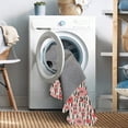 thumbnail image 3 of Linon Home Décor Washable Laurel Area Rug or Runner Collection, Ivory and Pink, 3' x 5', 3 of 8