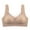 Khaki Bras for Women, variant on SMihono Womens Seamless Bras Full Coverage Push Up Bras Lace Anti-Sagging Wirefree Bra Breathable Comfy Everyday Bras Black 4