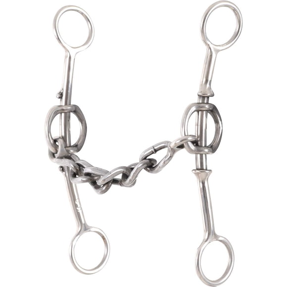 Cetyl M Double Gag Short Shank Chain Bit