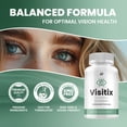 thumbnail image 3 of Visitix Eye Support Supplement – Visitix Capsules Vitamins Healthy Vision,1 Pack, 60 Capsules, 3 of 6