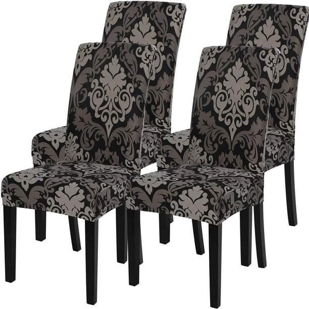 Fundas Elásticas para Sillas de Comedor Set de 4