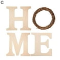 thumbnail image 5 of SPRING PARK 4Pcs/Set Hanging Wood Home Sign, Farmhouse Wall Hanging Decor - Wood Home Letters for Wall Art Rustic Home Decor, Wall Decor for Living Room Kitchen Entryway Housewarming Gift, 5 of 7