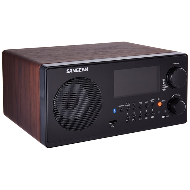Receptor de sintonización digital Sangean WR-22WL AM/FM-RDS con Bluetooth