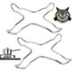 thumbnail image 3 of 2 pcs Universal Cast Iron Gas Rings, Universal Stove Plate, Wok Support for Gas Stove, for Kitchen, Coffee Makers, Ovens, Gas Stoves, 3 of 5