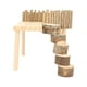 thumbnail image 5 of Parque Infantil de Hámster, Plataforma de Escalada de Hámster de Madera Natural Concalera Rotativa Para Planeadores de Azúcar, 5 of 7