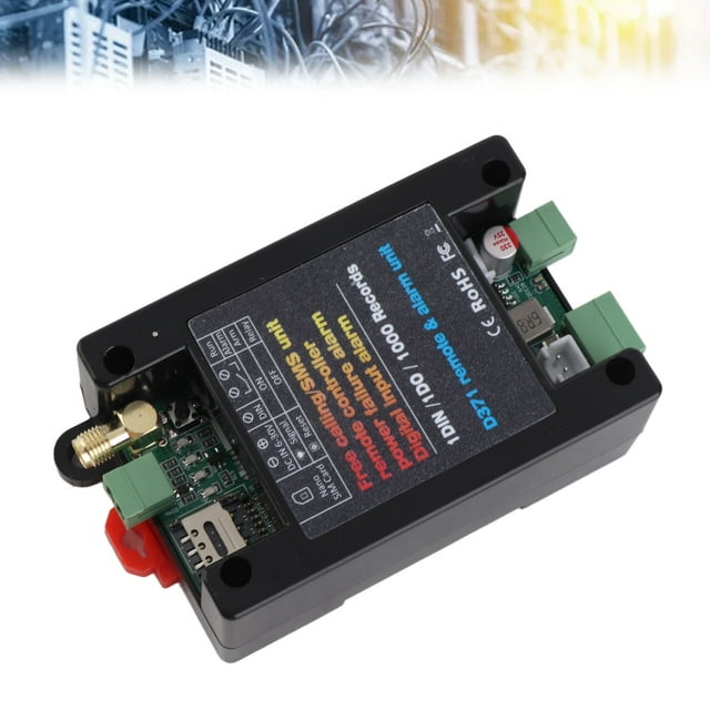 4G GSM Remote Control Switch, Relay GSM Opener Multipurpose Remote Controller with ABS Housing, for Home Industrial Automation