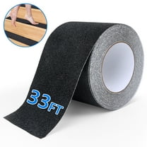 Tripumer Anti Slip Tape for Stairs Heavy Duty PVC Grip Tape 4 in x 33 ft Abrasive Tread Staircases Tape  Black