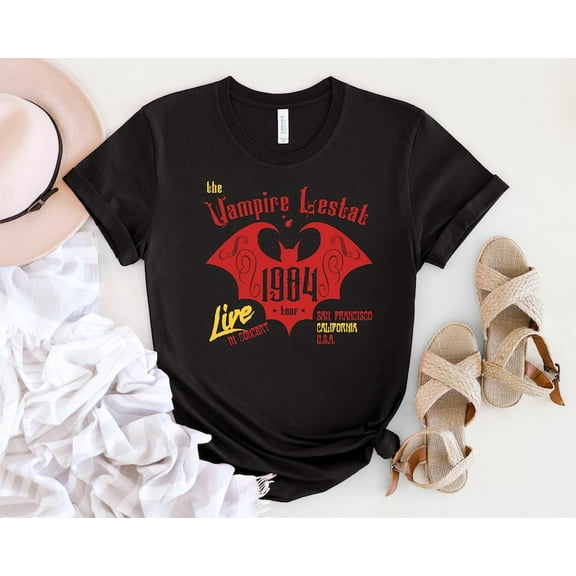 Vampire Lestat Halloween T-Shirt, Vampire Lestat Shirt, Halloween Vampire Shirt, Halloween Party Shirt