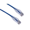 thumbnail image 2 of Axiom BENDnFLEX - Patch cable - RJ-45 (M) to RJ-45 (M) - 80 ft - foiled unshielded twisted pair (F/UTP) - CAT 6a - snagless, stranded - blue, 2 of 2