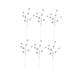 thumbnail image 5 of 6 piezas de palitos de bayas navideñas, tallos de bayas, rellenos de jarrones, bayas de acebo artificiales Plata, 5 of 9