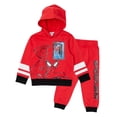 thumbnail image 1 of Conjunto de sudadera con capucha y pantalones Disney Marvel Spider-Man para niños 3T, 1 of 5