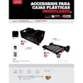 thumbnail image 2 of Caja Porta Herramientas Plastica Urrea con separadores 22In, 2 of 2