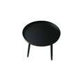 thumbnail image 4 of Room Designs Side Table Black Contemporary Round, 4 of 6
