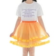 thumbnail image 5 of Riforla Women Petticoat Underskirt Swing Tutu Princess Skirt Hippy Cute New Womens Skirts Orange One Size, 5 of 5