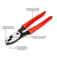thumbnail image 2 of PLIER,8",SLIP JOINT,DIPPED HANDLE, 2 of 3