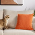 thumbnail image 5 of Holiday Deals ASXite Body Pillow, Modern Light Wind Pillow Set Installed Living Room Sofa Cushion Solid Colour Cushion Chair Large Backrest Office Lumbar Pillow Orange, 5 of 5